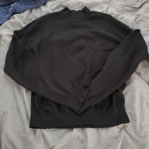 Duluth Trading Company Women's Shiftless Mock Neck Sweater.